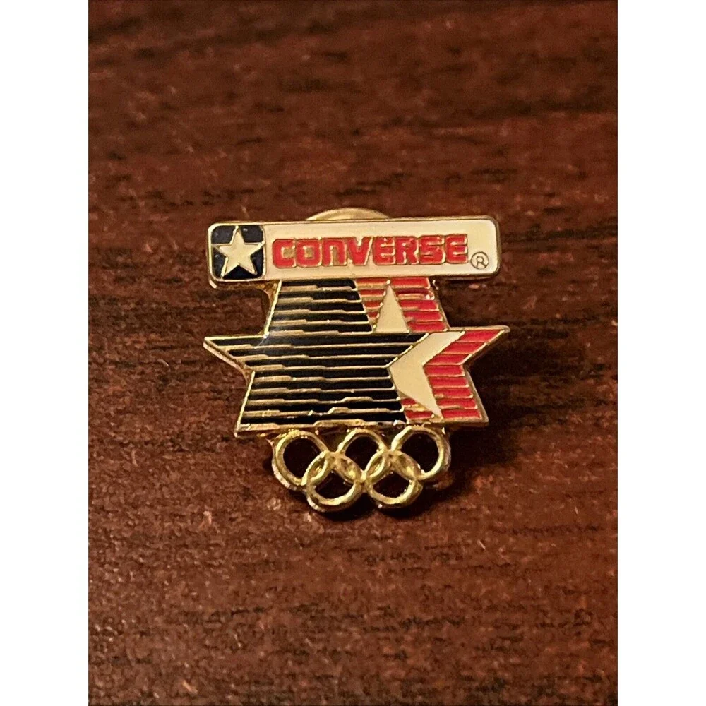 1984 Los Angeles‎ Olympics Team USA Converse Lapel Hat Pin